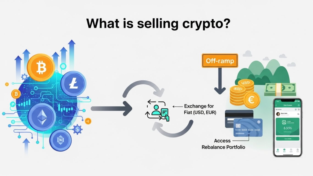 selling crypto