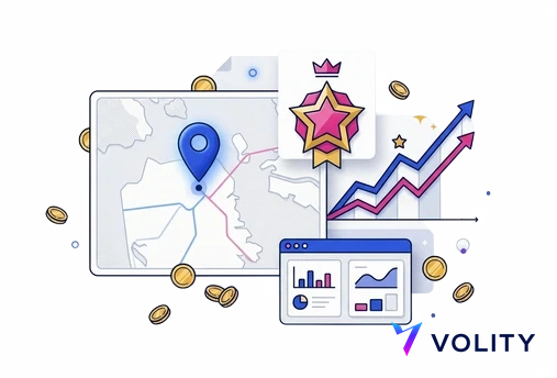 Treten Sie dem Franchise-Partnerprogramm von Volity bei und profitieren Sie vom lokalen Geschäftserfolg