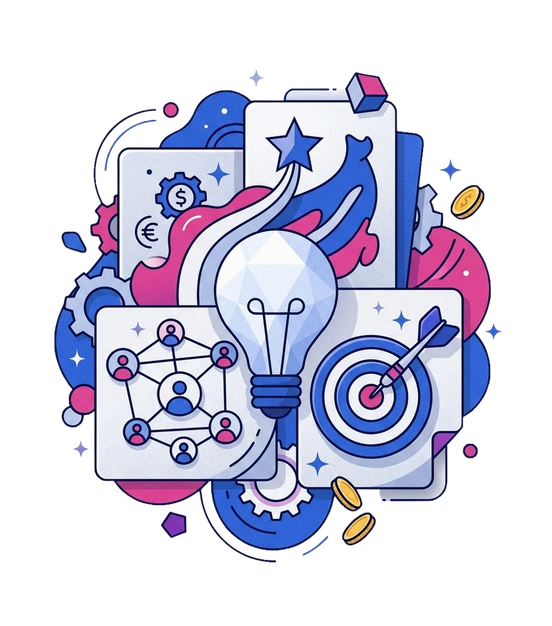 Diagramme de cheminement avec les chefs d'entreprise.
