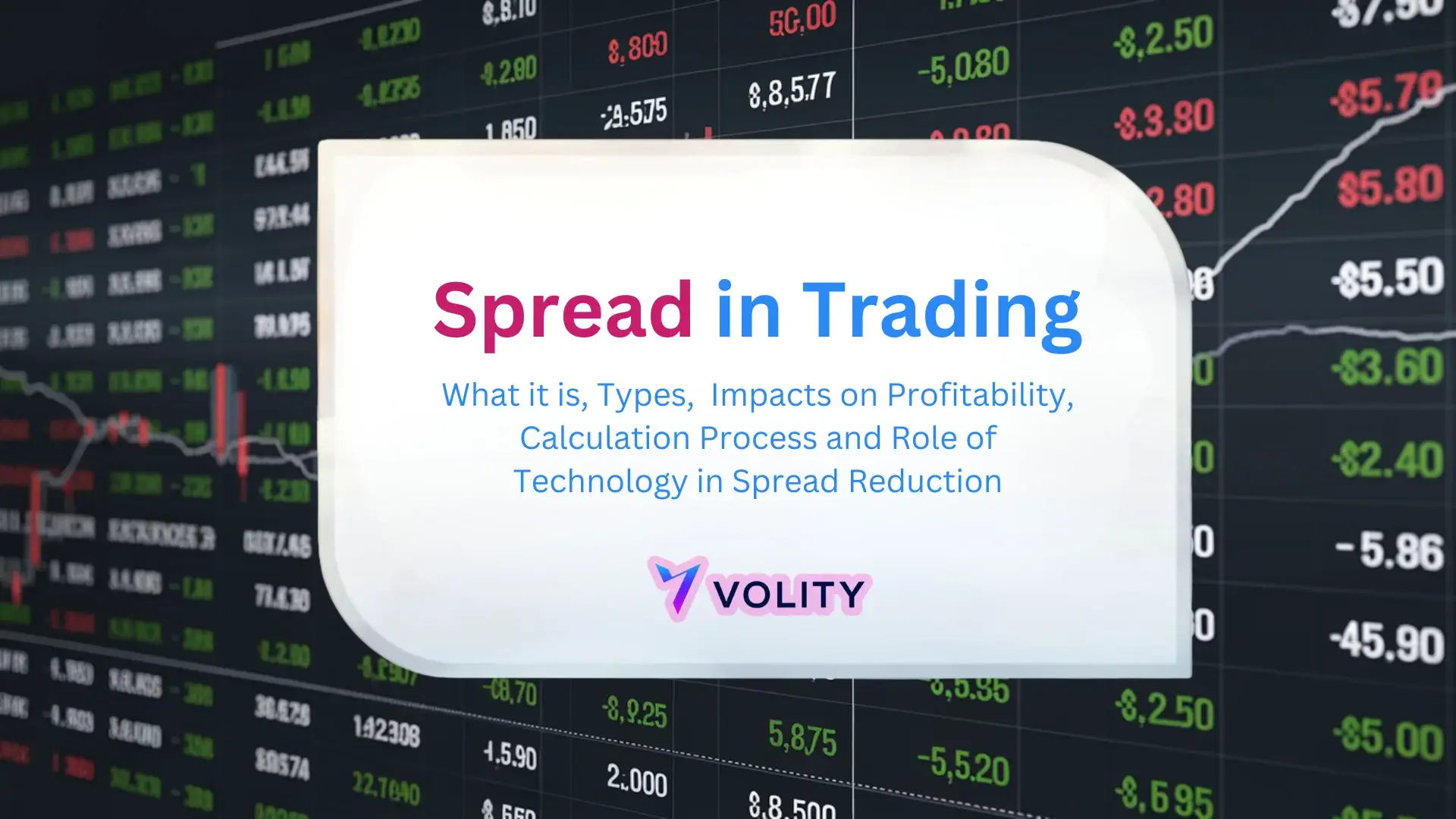 Spread in Trading