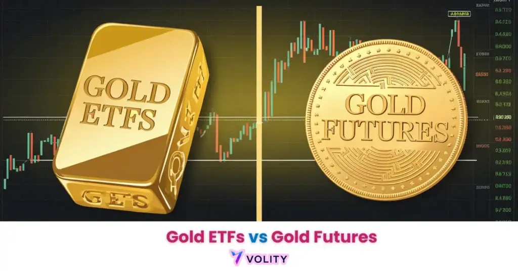 ETFs sur l'or vs Futures sur l'or : Comparaison détaillée