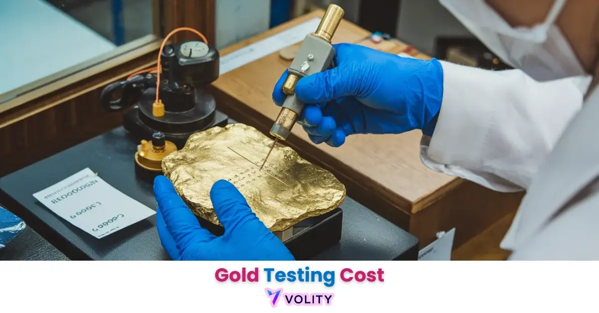 Gold Testing Cost