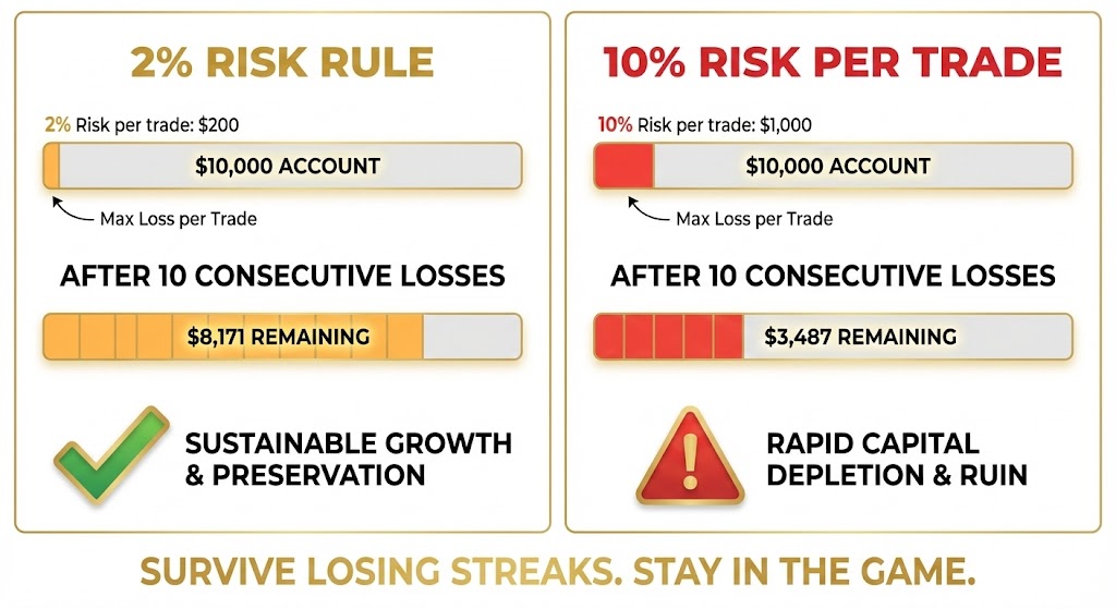 risk management in gold trading