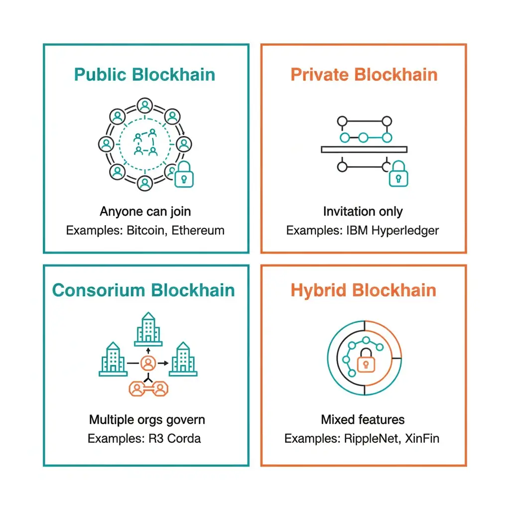Types of Blockchain Systems