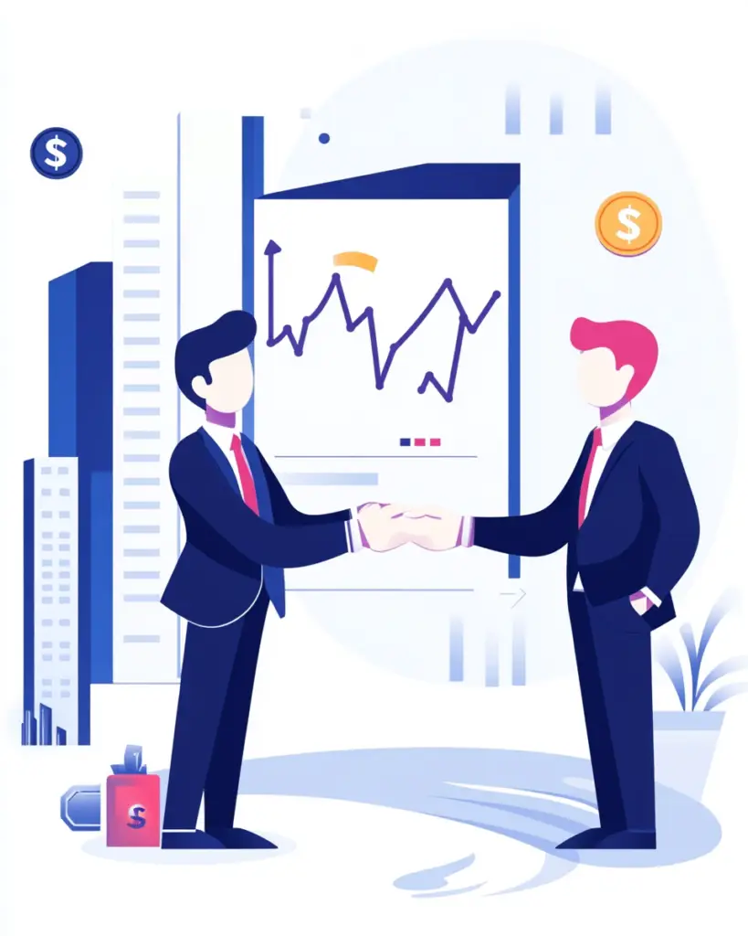 two_professional_businesspeople_in_suits_shaking