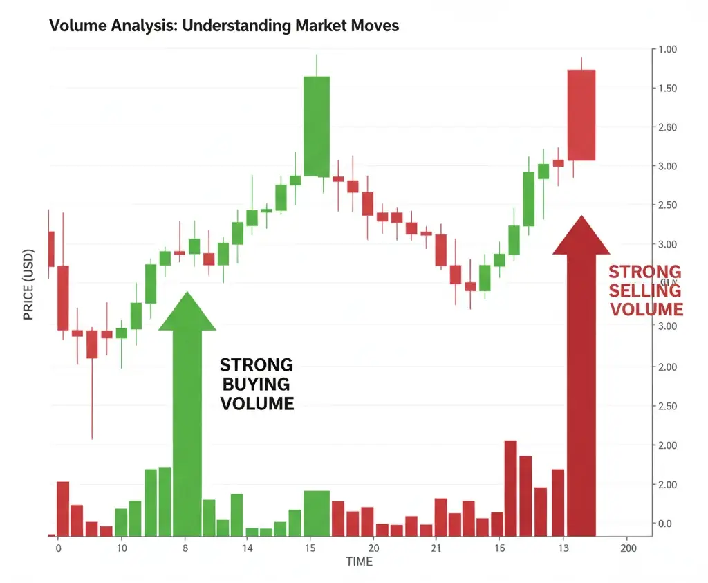 How to Read Trading Volume on a Crypto Chart