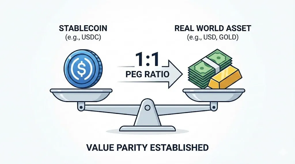 Peg in Cryptocurrency