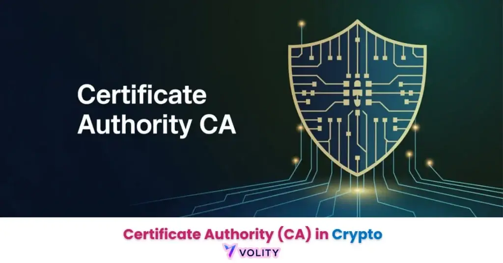 Certificate Authority CA in crypto