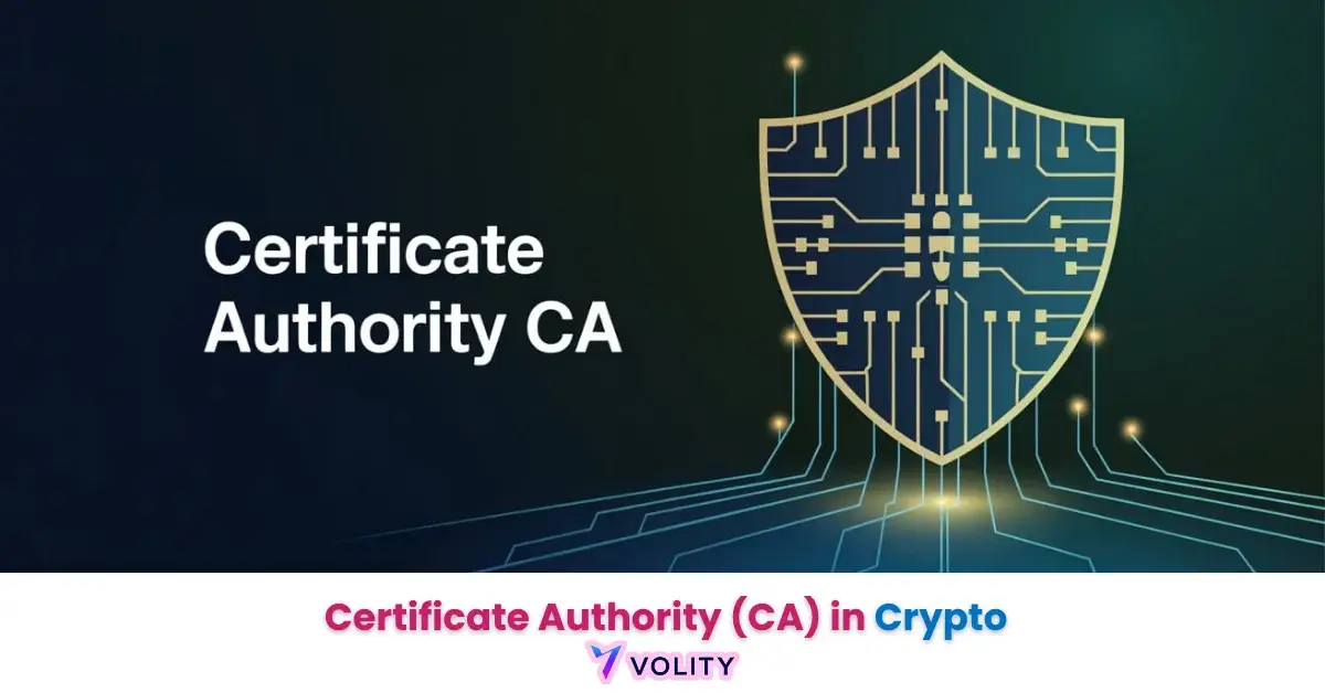 Certificate Authority CA in crypto