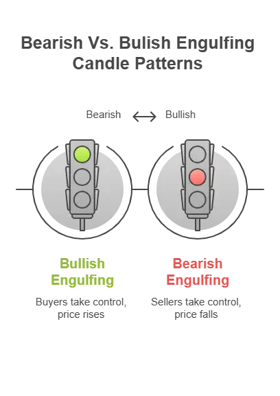 Bullish VS Bearish Engulfing Candle