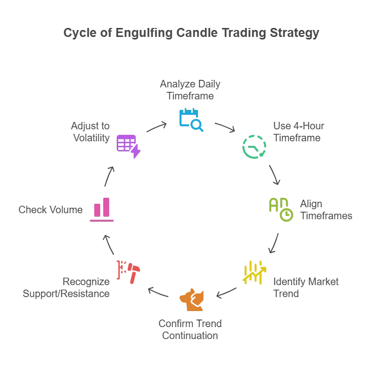 Timeframes and Market Conditions for Engulfing Candle Trading 