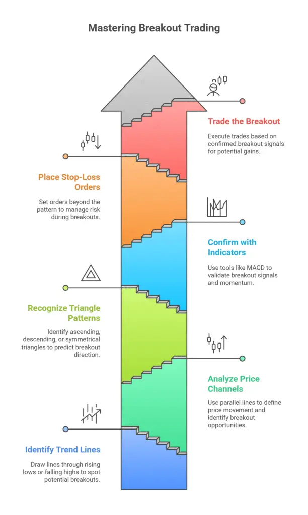 Trade Breakouts Using Trend Lines, Channels and Triangles