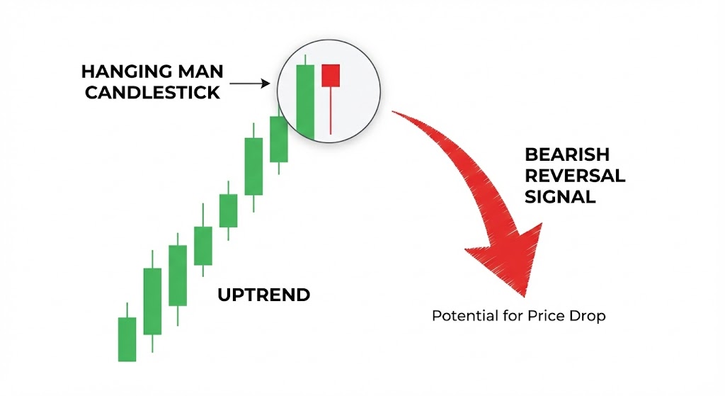 What is the Hanging Man Candlestick and What Does it Signal?