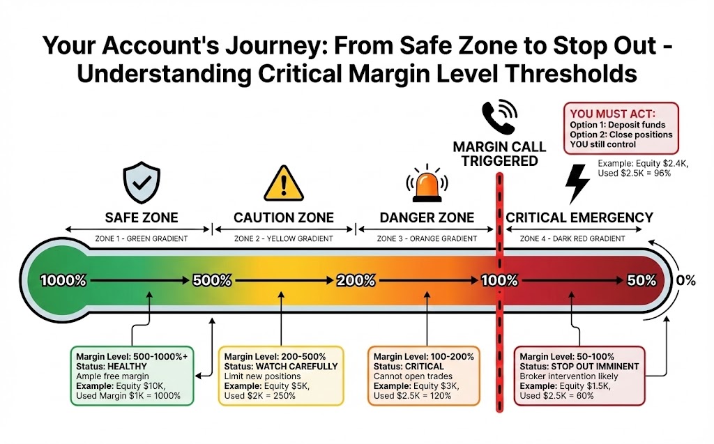 from safe zone to stop out