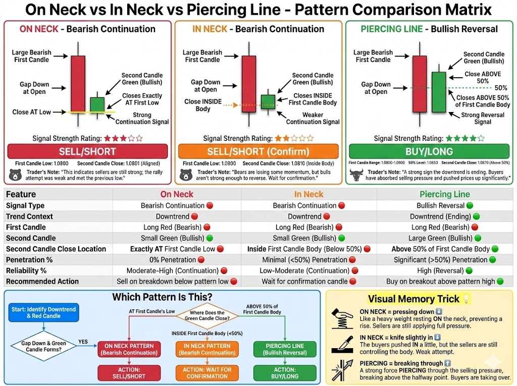On neck vs in neck pattern