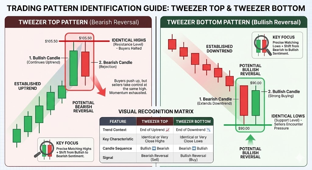 Tweezer Top and a Tweezer Bottom