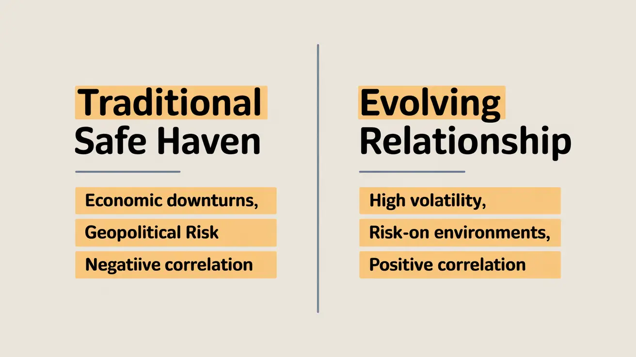 Gold's Evolving Correlation