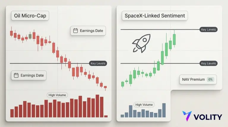 BATL crashes, DXYZ jumps: SpaceX buzz and oil risk levels