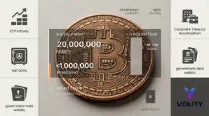 Bitcoin Scarcity: 20M Mined, ETFs Tighten Supply, Price?