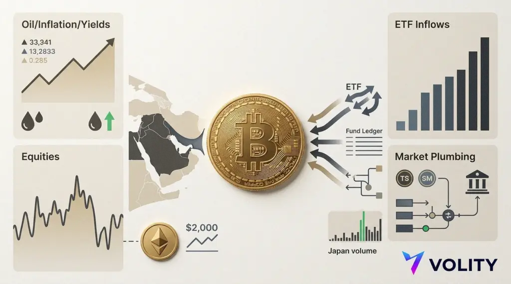 Bitcoin Breaks $68k as Oil War Fears Meet ETF Inflows