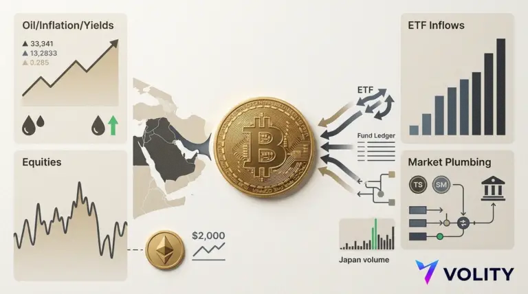 Bitcoin Breaks $68k as Oil War Fears Meet ETF Inflows