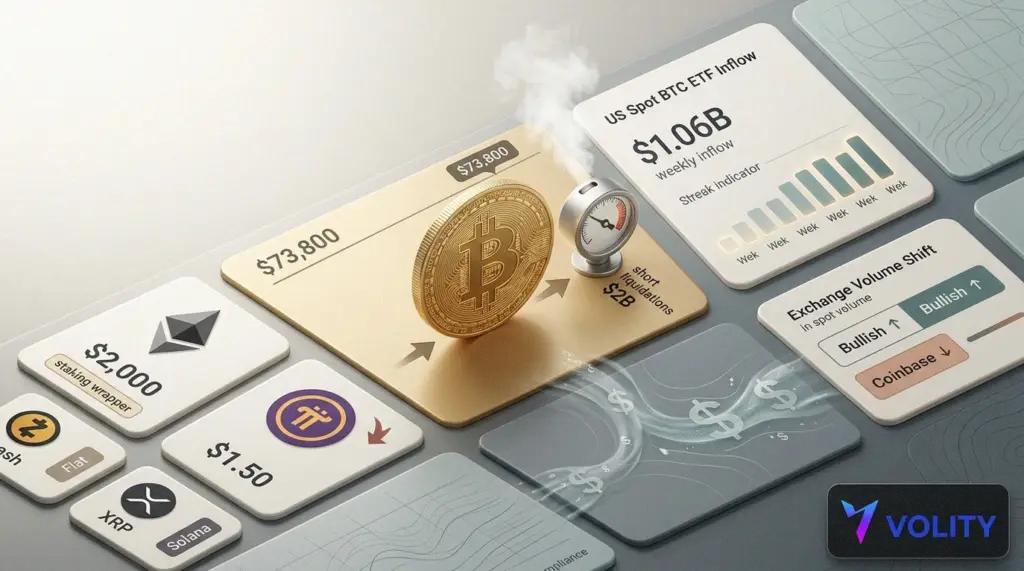 Bitcoin ETF inflows lift BTC as Pi Network turns bearish