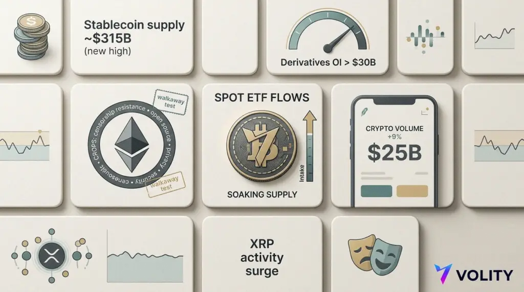 Crypto Rally: Robinhood Hits $25bn as Bitcoin ETFs Flow, ETH CROPS Boosts