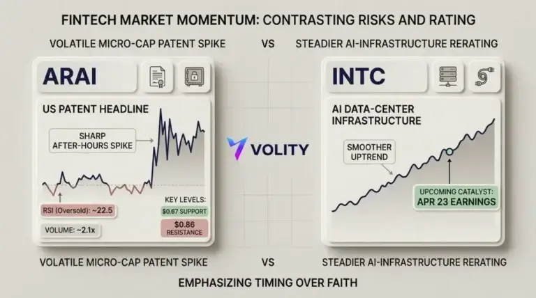 ARAI patent surge and Intel AI play: key levels to watch