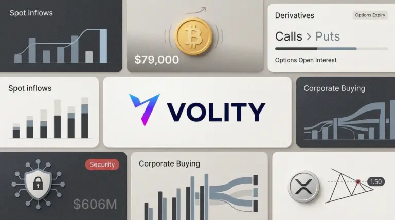 Bitcoin Price Near $79k as DeFi Loses $606m, XRP $1.50 Watch