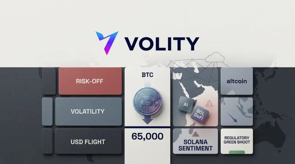 Bitcoin dips to $65k as Iran fears hit and Solana exploit shocks