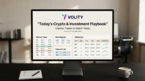 Today’s Crypto & Investment Playbook: Cleared Trades to Watch Today