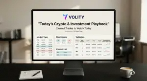 Today’s Crypto & Investment Playbook: Cleared Trades to Watch Today