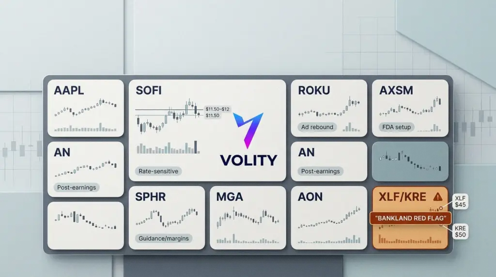 10 Stocks to Watch This Week: AAPL, SOFI & Bank Red Flag