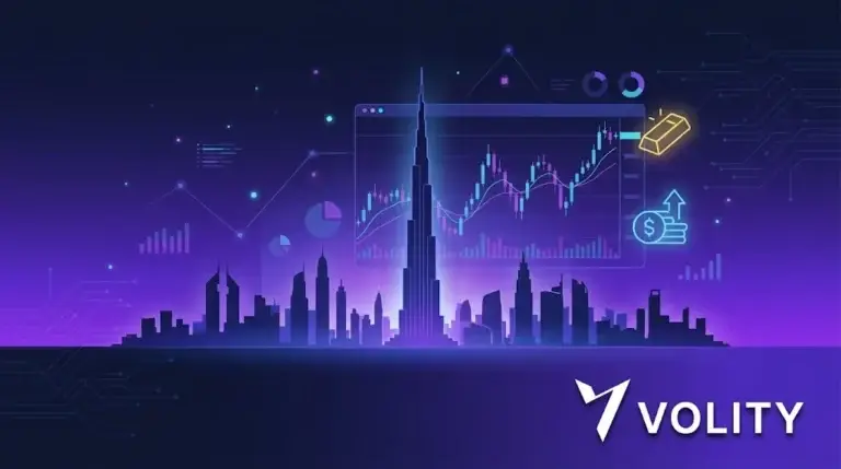 Crypto trading in Dubai and UAE on Volity: forex, commodities and crypto with AED-friendly funding, no local restrictions, CySEC-regulated