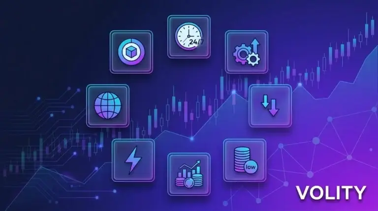Benefits of crypto trading on Volity: tight spreads, fast fills, regulated