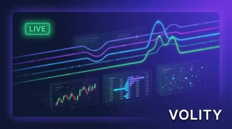 Live crypto trading on Volity MT: real-time order flow and fast execution