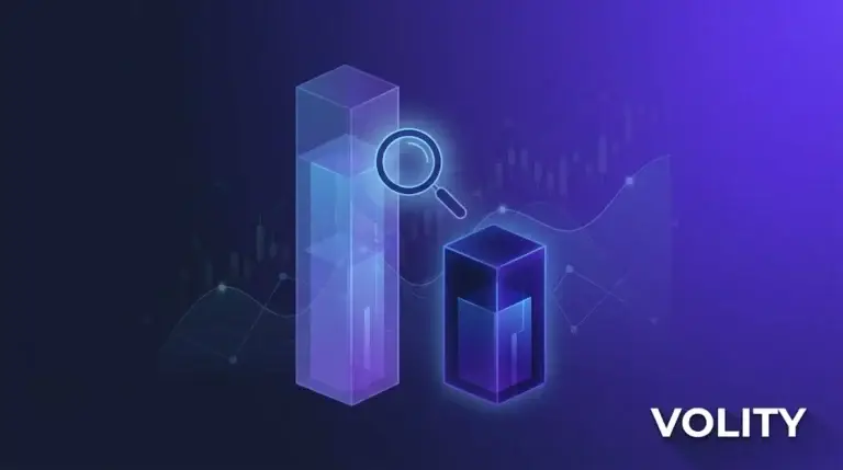 Crypto trading volume explained: how to read it on Volity charts