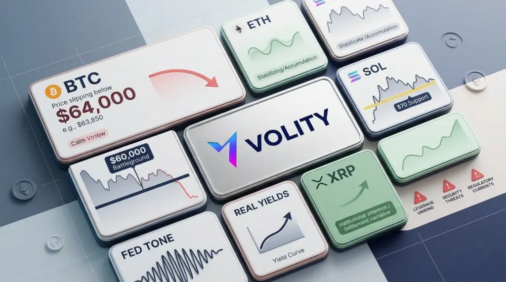 Bitcoin Dips as Fed Dims Rate Cuts; XRP ETF Hopes Rise