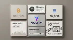 Bitcoin Holds $65k as Japan Cuts Crypto Tax and Litecoin ETF Launches