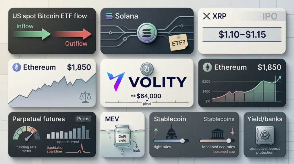 Crypto market news: Bitcoin $64k, altcoin rotation, stablecoin rules