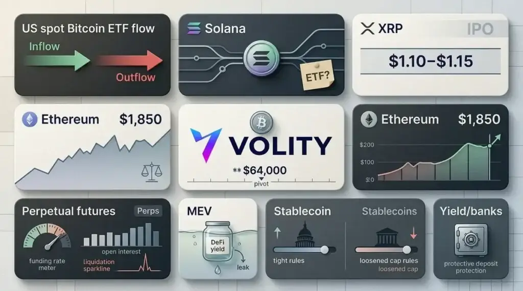 Crypto market news: Bitcoin $64k, altcoin rotation, stablecoin rules