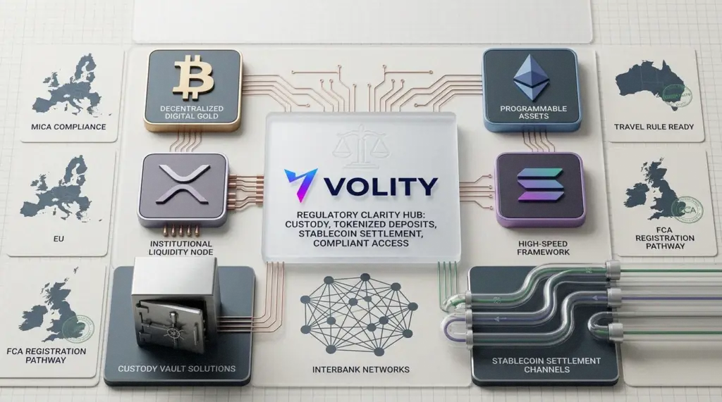 Crypto regulation tightens as XRP leads and banks build rails