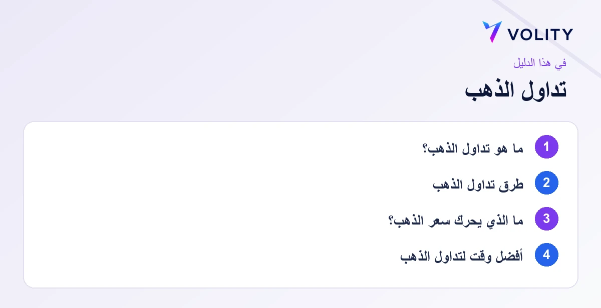 أهم النقاط: gold trading
