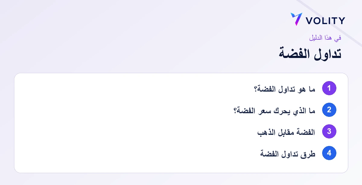 أهم النقاط: silver trading