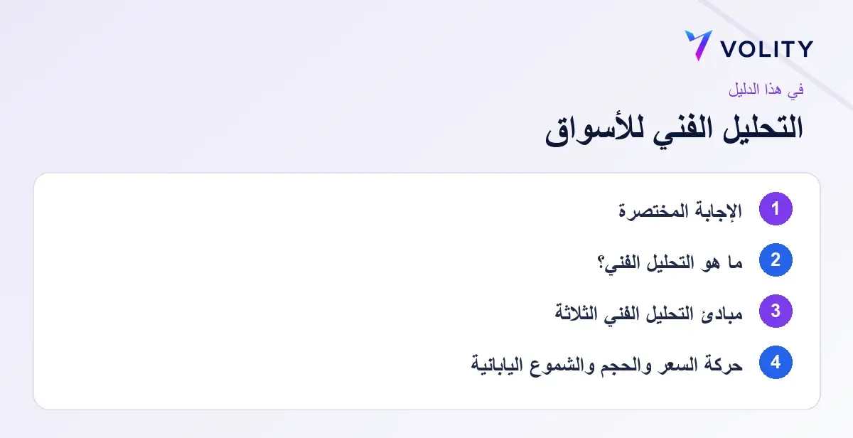 أهم النقاط: technical analysis