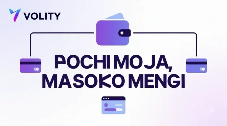 Pochi moja ya Volity ikifadhili majukwaa mawili ya nje ya biashara