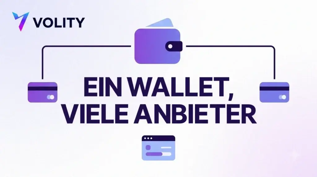 Volity Cover: Ein Wallet, viele Anbieter