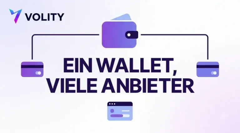 Volity Cover: Ein Wallet, viele Anbieter