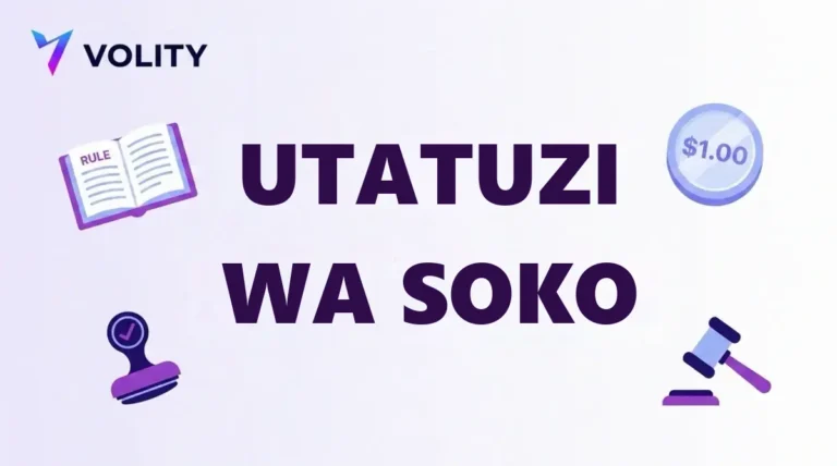 Kadi ya Volity yenye maneno utatuzi wa soko, kitabu cha kanuni, sarafu ya dola 1.00, muhuri na nyundo ya jaji