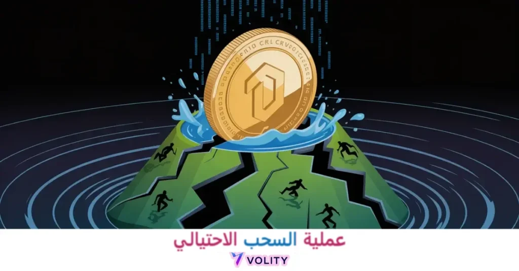 عملية السحب الاحتيالي في العملات الرقمية